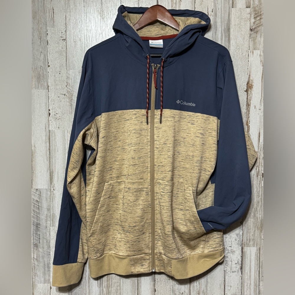 Columbia Full Zip Sweater Large